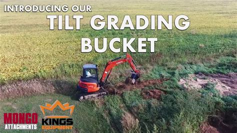 how to grade with mini excavator|how to grade with a mini bucket.